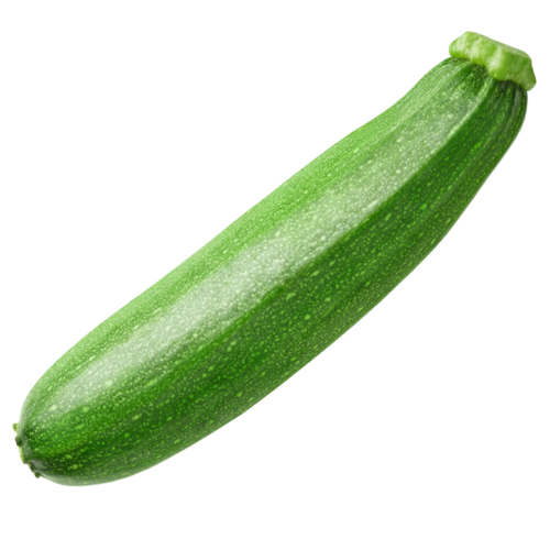 ripe green zucchini squash